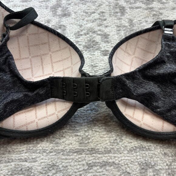 Victoria Body By Victorias Secret Perfect Shape Gray Casual Bra Size 32D - Picture 3 of 5